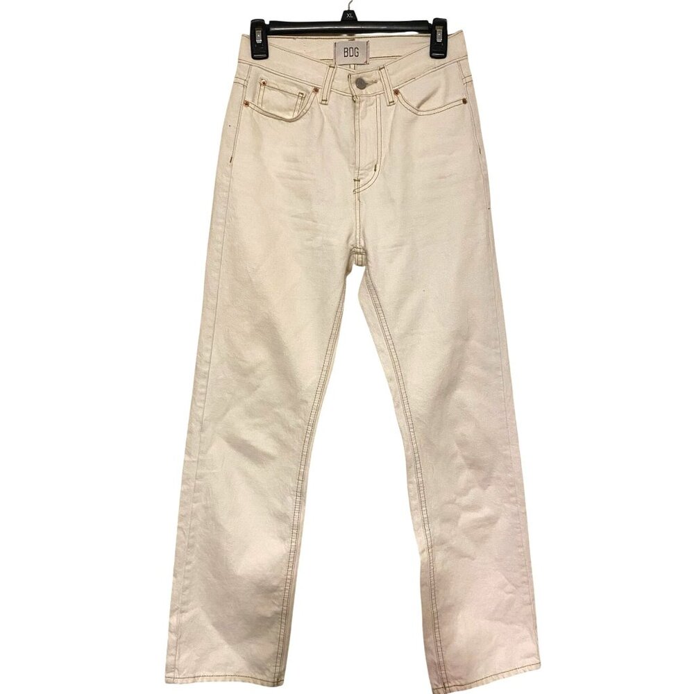 Women's‎ BDG Urban Outfitters White Wash Cowboy Jean Bootcut 25 Waist 29" Inseam
